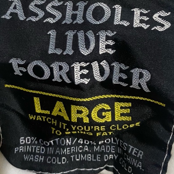 Unisex White
Embroidered Hoodie With Built in
Facemask Large - Picture 8 of 17